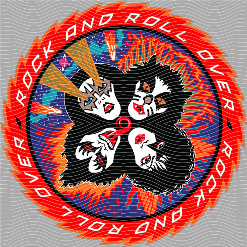 Metal band half-tone-MB 534